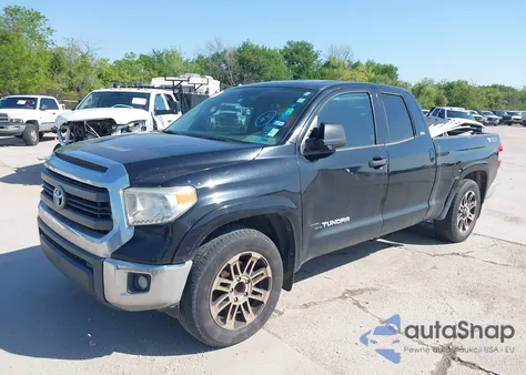 2014 Toyota Tundra Sr5 4.6L V8 из США, поврежденный, VIN 5TFRM5F11EX080643
